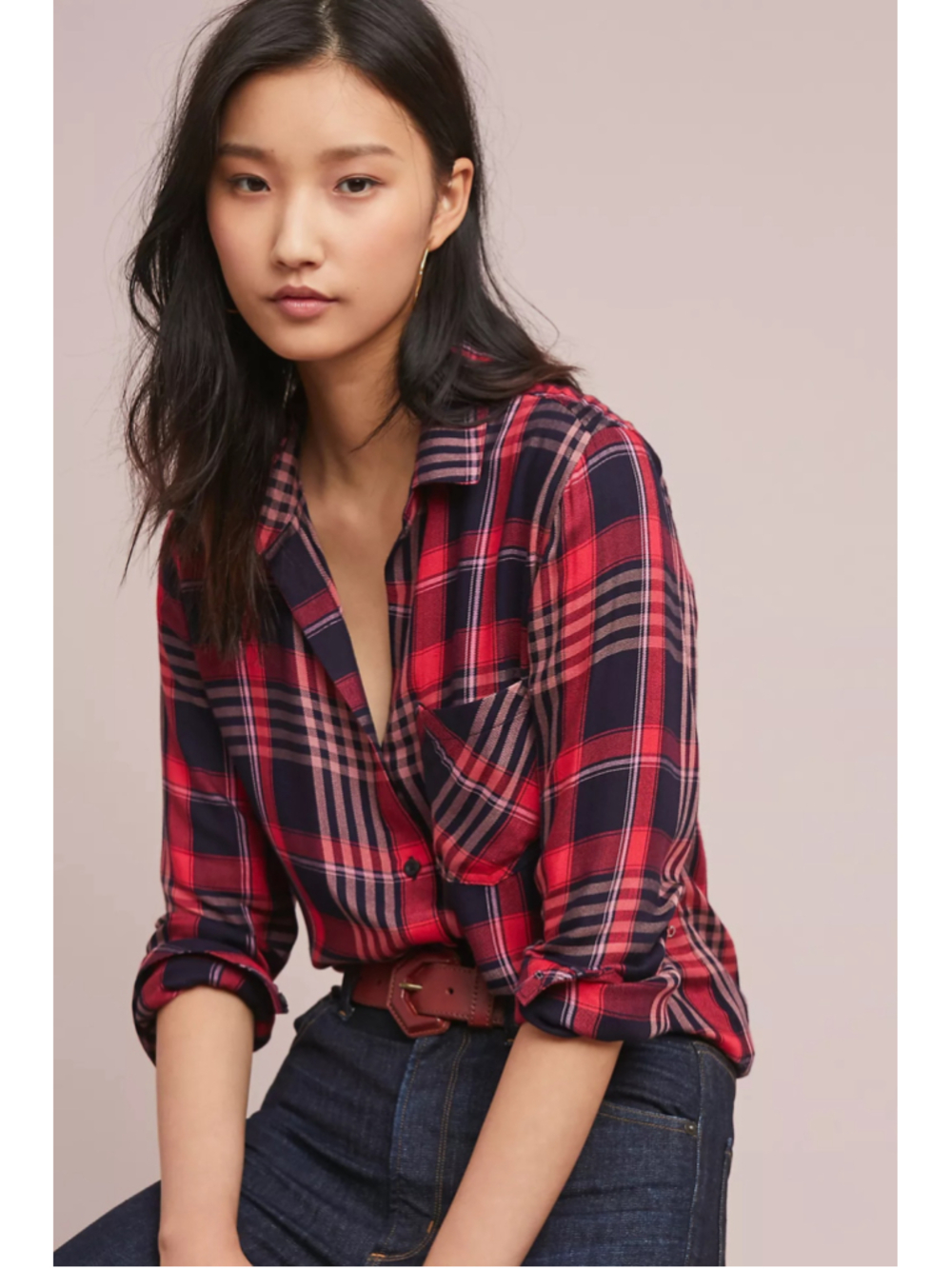 Anthropologie Plaid Shirt - Picture 5 of 7